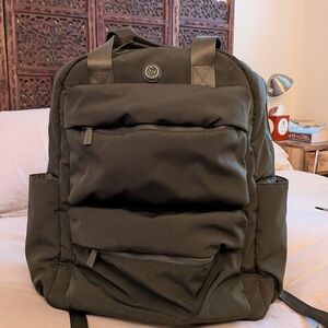 Joan & David Olive Backpack